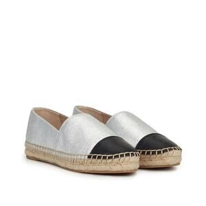 Sam Edelman Krissy Soft Silver Espadrilles size 8.5